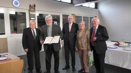 Siegbert Renner wurde mit einer hohen Auszeichnung geehrt. 