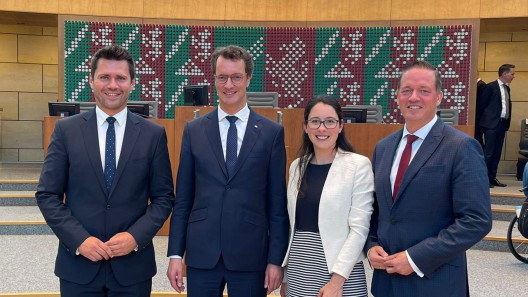 Ministerpräsident Hendrik Wüst & CDU-Landtagsabgeordnete aus dem Rhein-Erft-Kreis