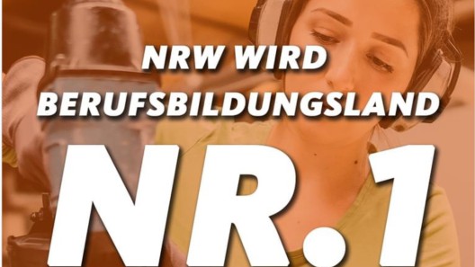 NRW Haushalt 2023 - Berufsbildungsland Nummer 1