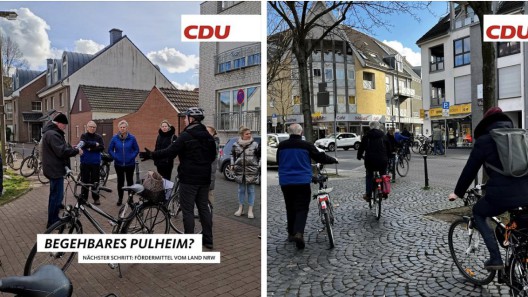 Auf den Spuren des Fußverkehrschecks!