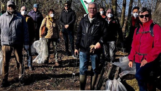 Reinigungsaktion mit Ortsvorsteher und CDU-Ratsherr Gert Lauterbach!