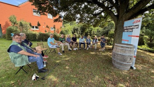 Sommergrillen der CDA Pulheim mit Dr. Georg Kippels
