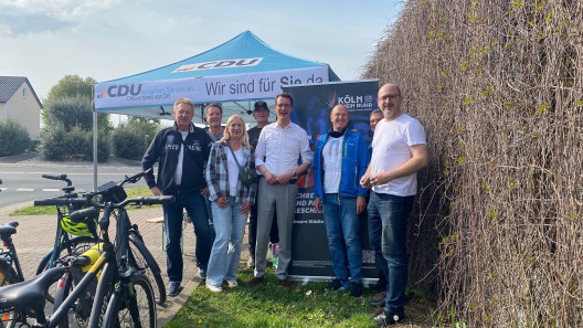 Die CDU ist vor Ort! mit Hendrik Wüst – Bürgerdialog am Kreisel