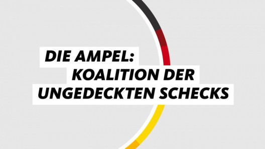 Die „Ampel“: Koalition der ungedeckten Schecks