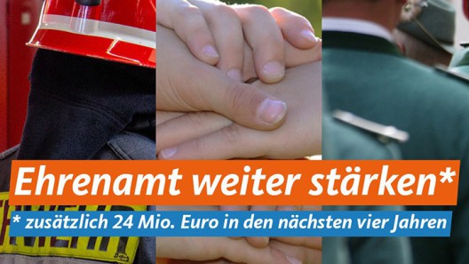 Das Ehrenamt weiter stärken