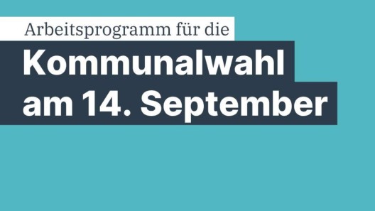Kommunalwahl am 14. September 2025