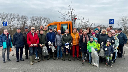 41. Frühjahrsputz im Naturschutzgebiet „Große Laache“ am 17.02.2024