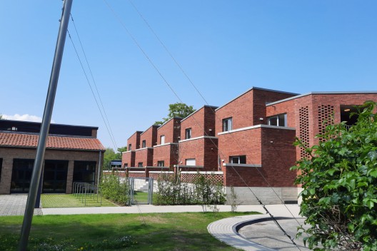 Die neue Seniorenwohnanlage an der evangelischen Friedenskirche