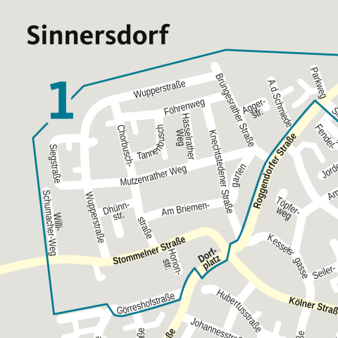 Wahlbezirk 1 (Sinnersdorf)