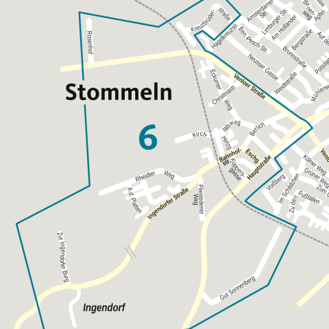 Wahlbezirk 6 (Stommeln, Ingendorf)