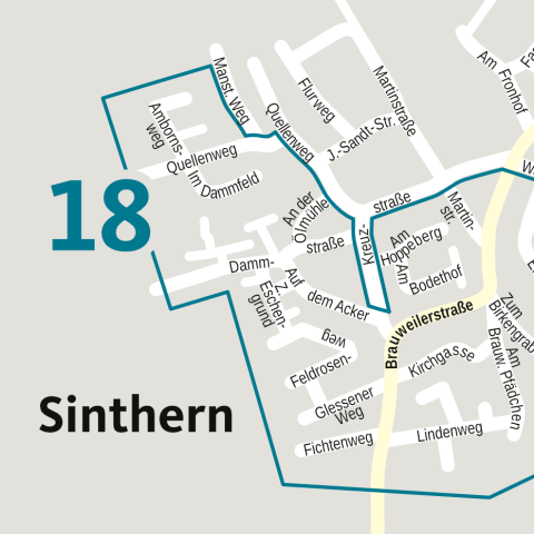 Wahlbezirk 18 (Sinthern)